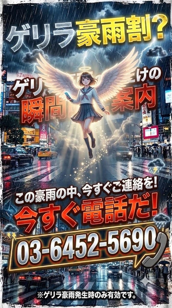 9月5日渋谷制服オーディション!天候が悪い日は?