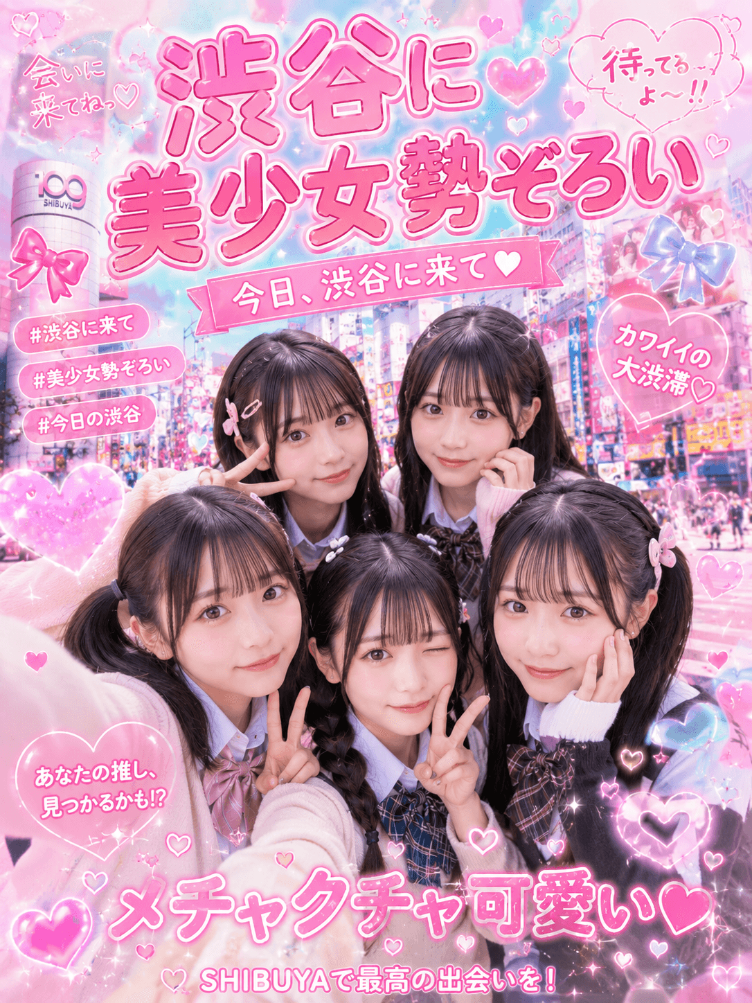 9月7日渋谷制服オーディション!秋っていいね