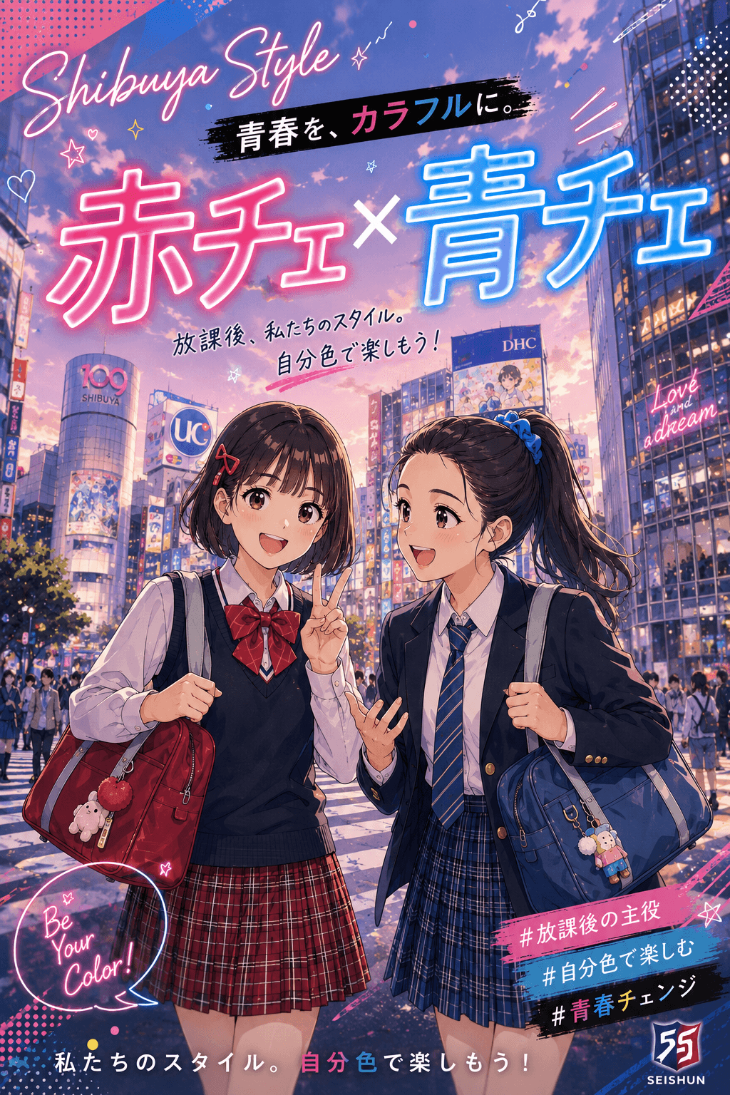 10月4日渋谷制服オーディション!セーターの季節