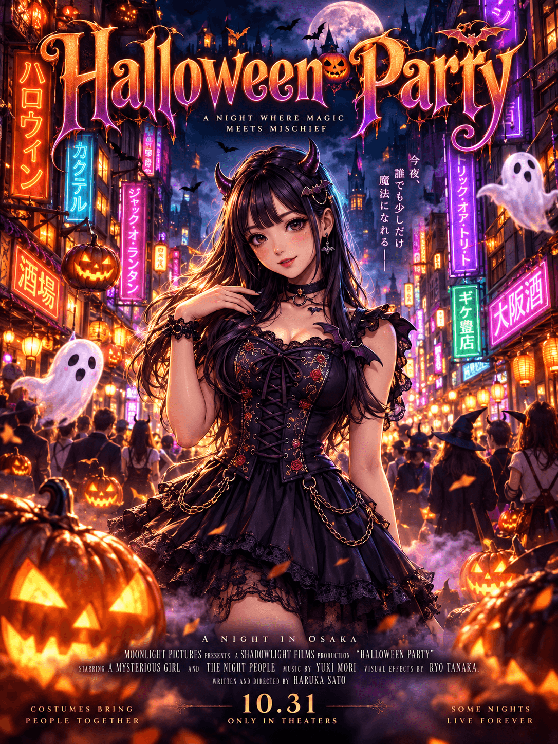 10月31日渋谷制服オーディション!ハロウィンパーティ始まる